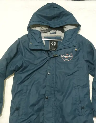 Parka azul con capucha Maui and Sons Talla 10 - miniatura 1