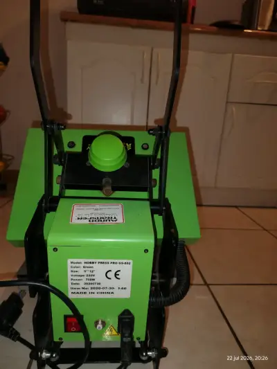 Prensa térmica Galaxy Hobby Press Pro 65-802 verde - miniatura 4
