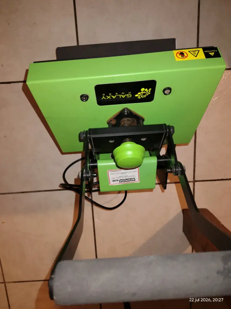 Prensa térmica Galaxy Hobby Press Pro 65-802 verde - 6