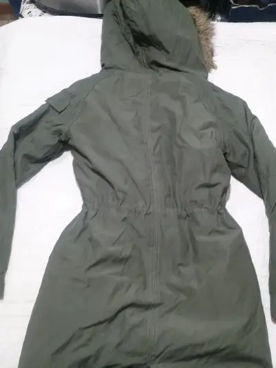 Parka verde con capucha Pepe Jeans para mujer - miniatura 2