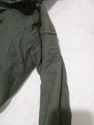 Parka verde con capucha Pepe Jeans para mujer - miniatura 3