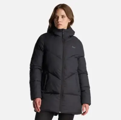 Parka de Mujer Negra Lippi con Capucha - miniatura 4