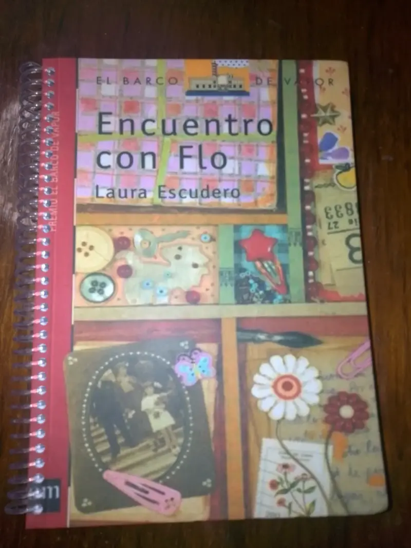 Libro Encuentro con Flo de Laura Escudero - 1