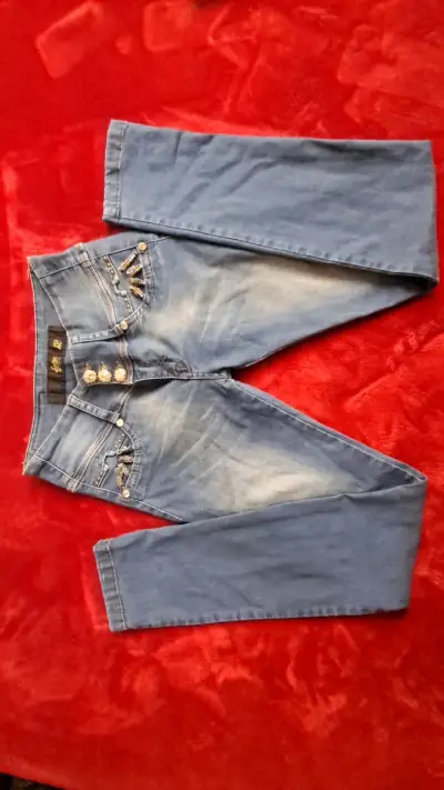 Jean Colombiano con detalles con brillos - miniatura 1