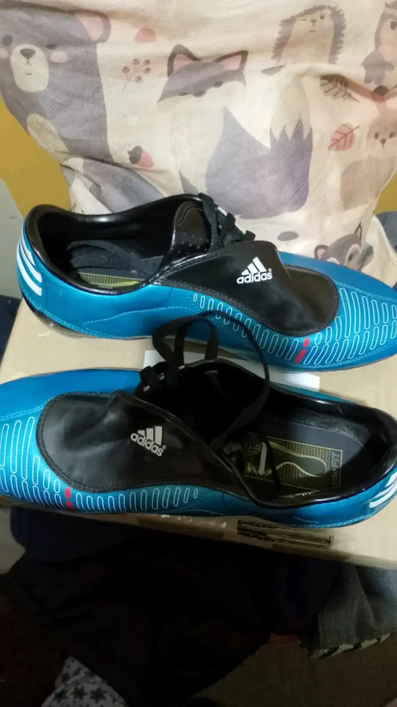 Zapatillas de fútbol Adidas azules para hombre - 2