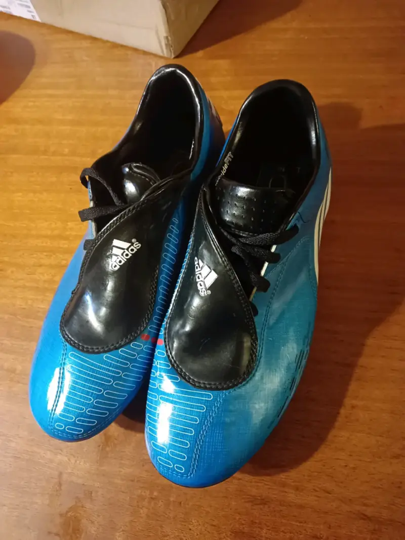 Zapatillas de fútbol Adidas azules para hombre - 3