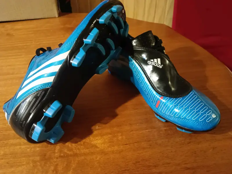 Zapatillas de fútbol Adidas azules para hombre - 4