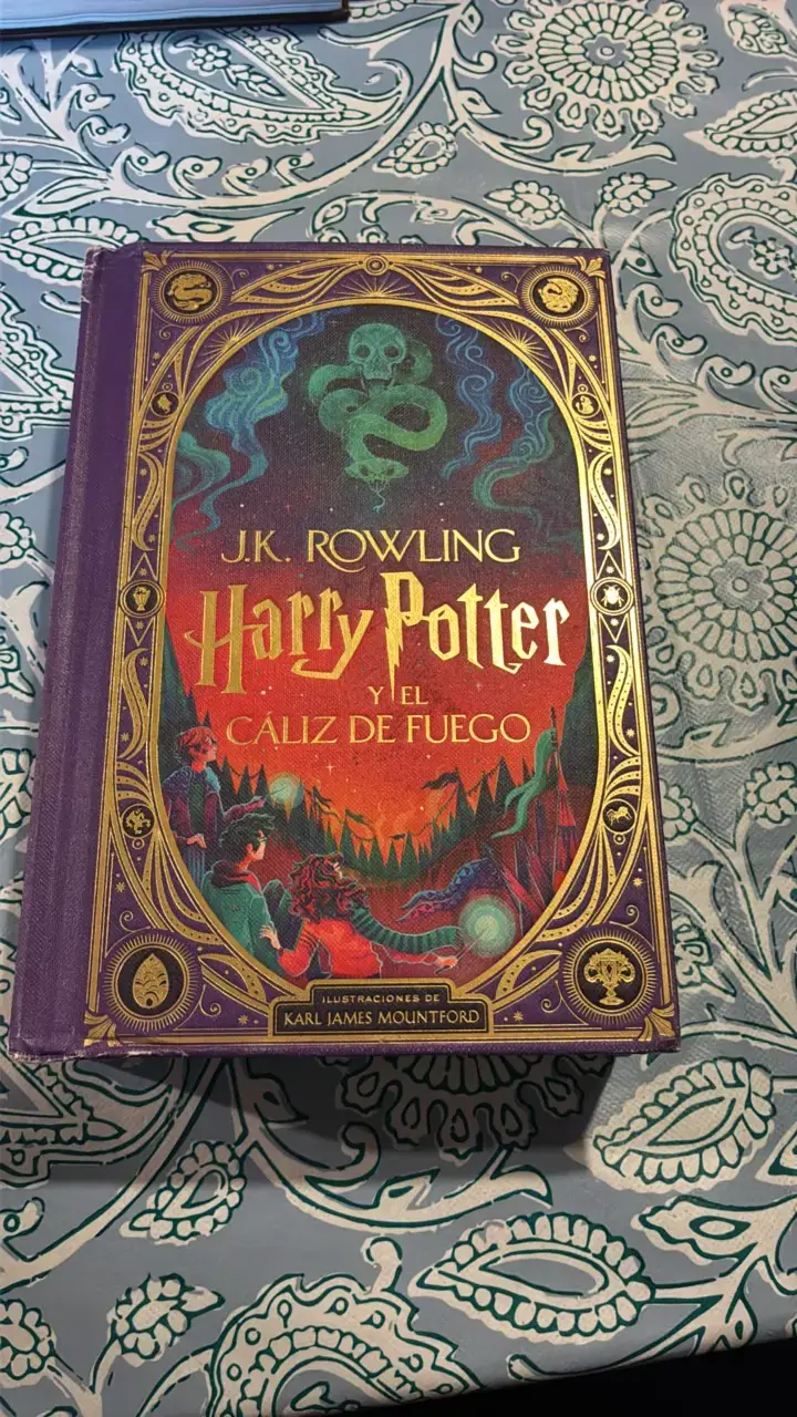 Libro Harry Potter y el Cáliz de Fuego Edición Ilustrada - 1