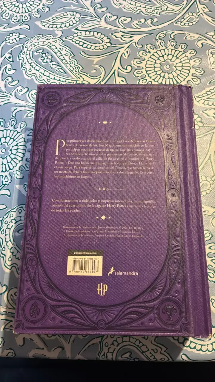 Libro Harry Potter y el Cáliz de Fuego Edición Ilustrada - 2