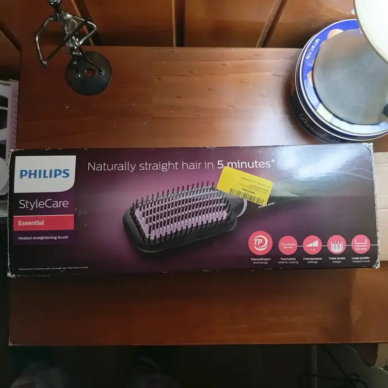 Cepillo alisador Philips StyleCare Essential - 1