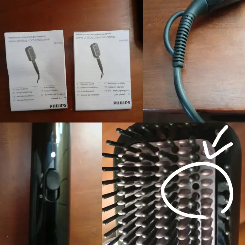 Cepillo alisador Philips StyleCare Essential - 4