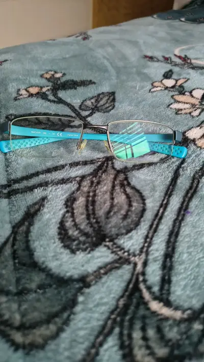Lentes ópticos Nike 8160 azul - miniatura 5