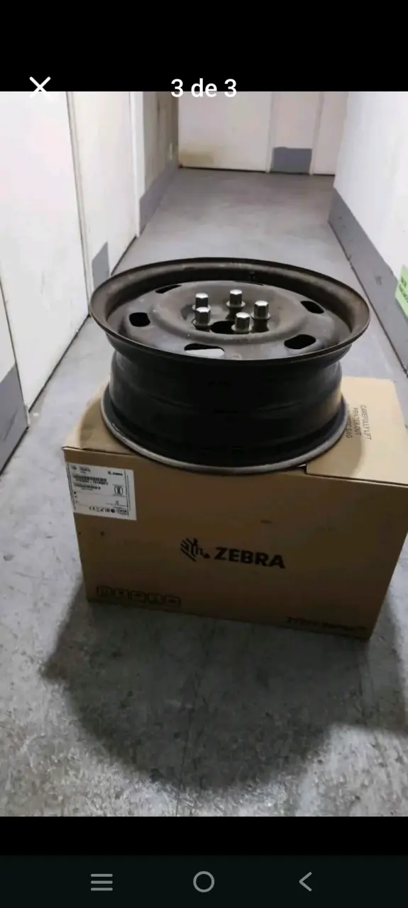 Llanta de acero para auto Zebra - 2
