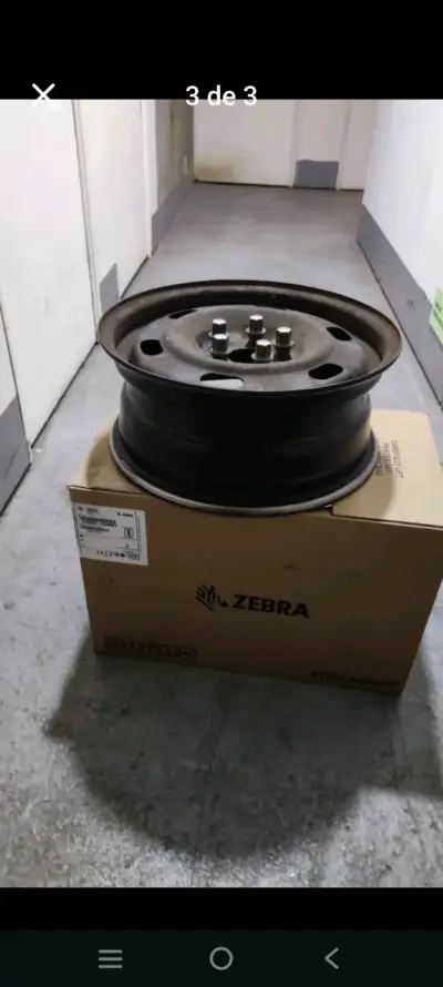 Llanta de acero para auto Zebra - miniatura 2