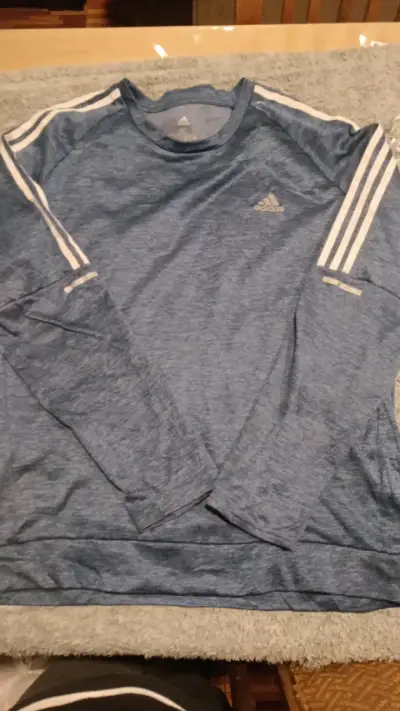 Polerón Adidas ClimaWarm Running Azul - miniatura 1