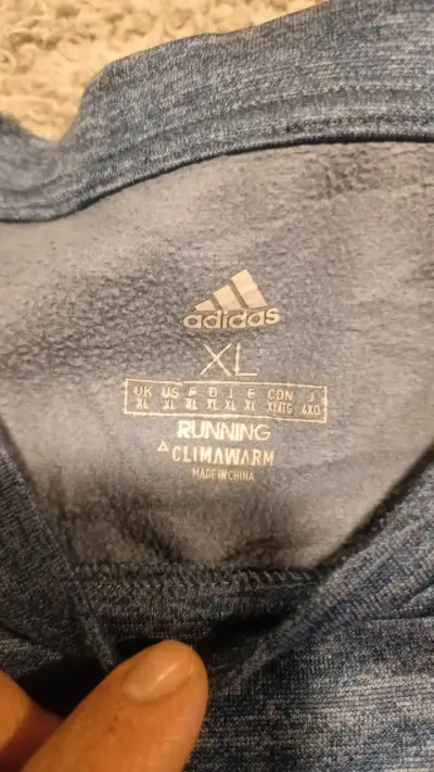 Polerón Adidas ClimaWarm Running Azul - miniatura 2