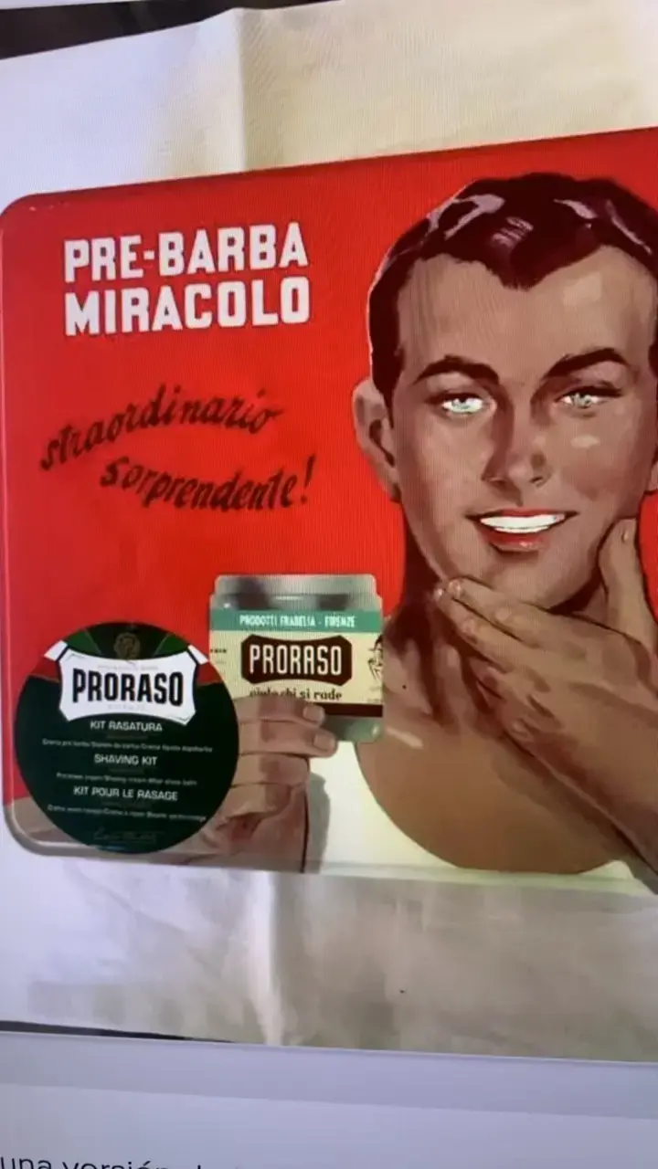 Lata Proraso Pre-Barba Miracolo coleccionable - 1