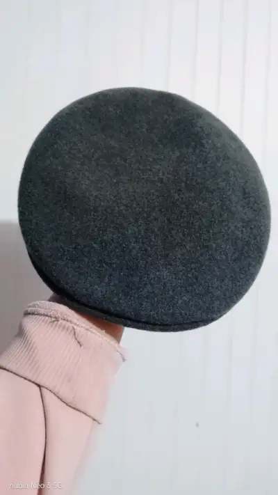 Boina de lana Kangol gris oscuro - miniatura 2