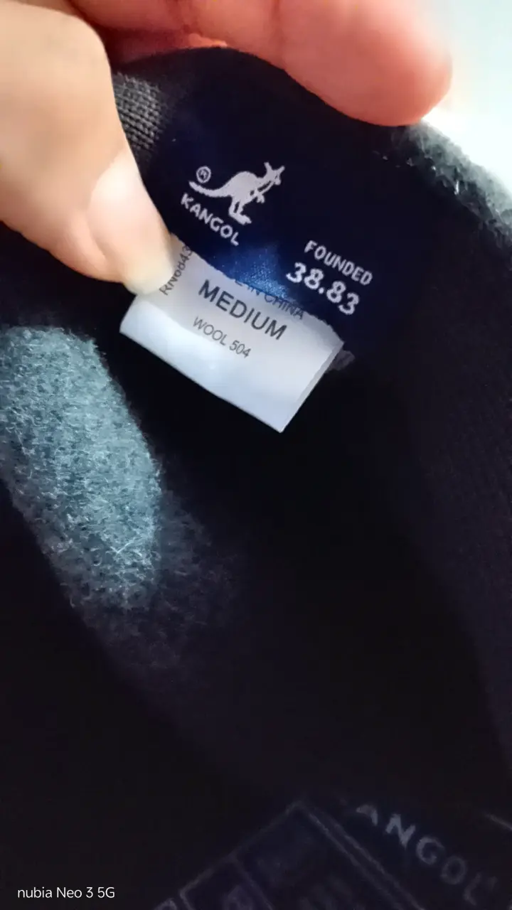 Boina de lana Kangol gris oscuro - 3