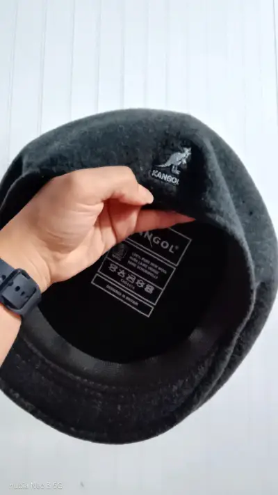 Boina de lana Kangol gris oscuro - miniatura 4