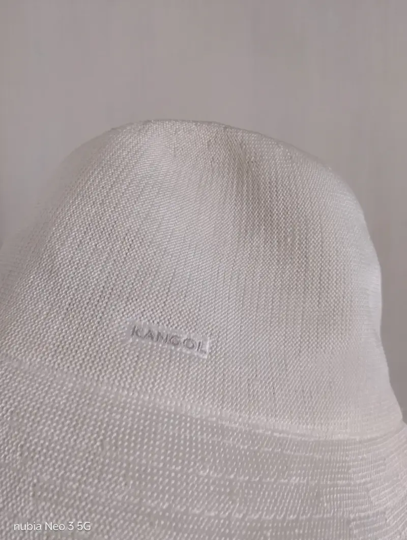 Sombrero Kangol de lino con bordado floral - 2