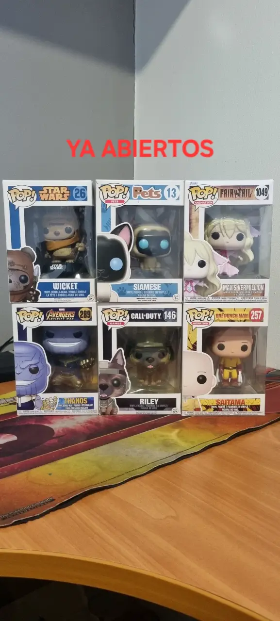 Colección de Figuras Funko Pop Variadas - 3