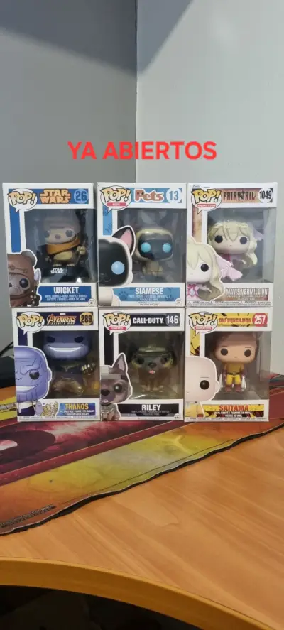 Colección de Figuras Funko Pop Variadas - miniatura 3