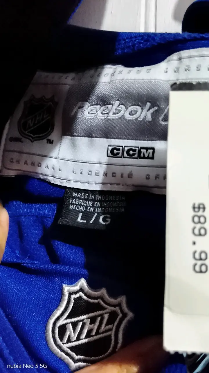 Camiseta NHL Vancouver Canucks Reebok Azul - 3