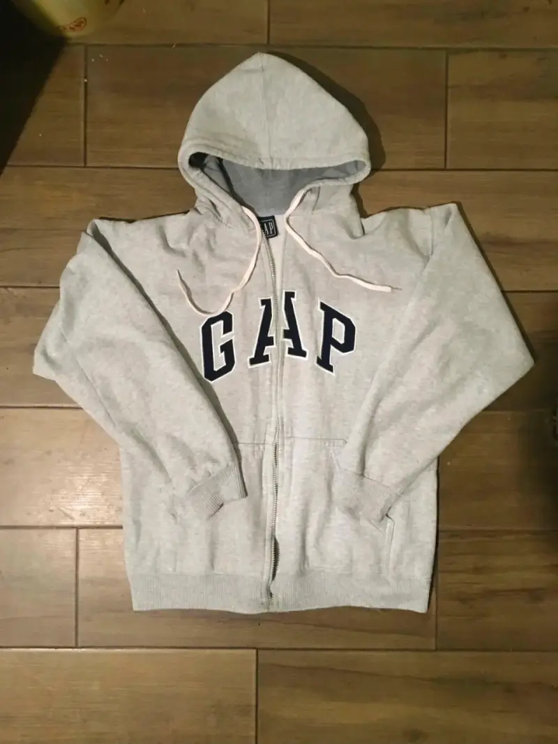 Polerón con capucha gris GAP para hombre - 1