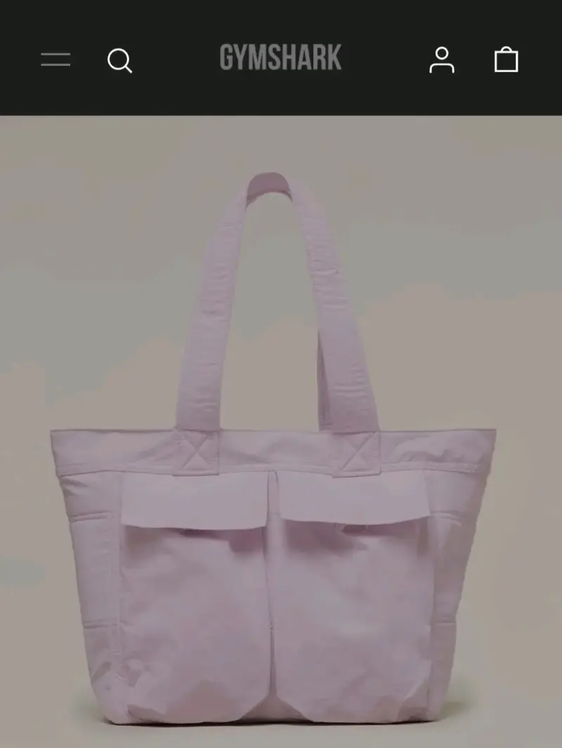 Tote Bag Gymshark nuevo - 2
