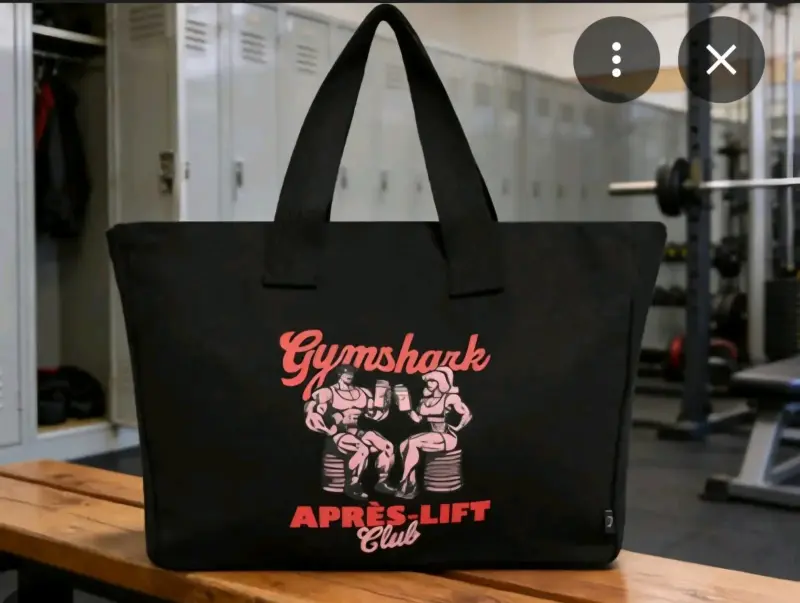 Bolso Gymshark negro nuevo - 3