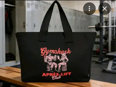 Bolso  Gymshark negro nuevo - miniatura 3
