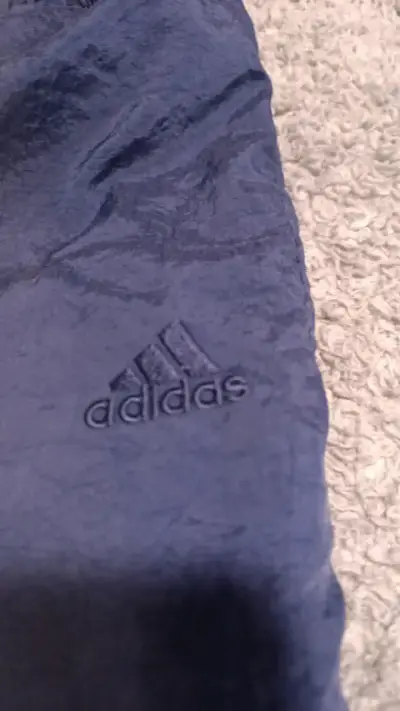 Pantalon  deportivo azul marino Adidas talla XL - miniatura 2