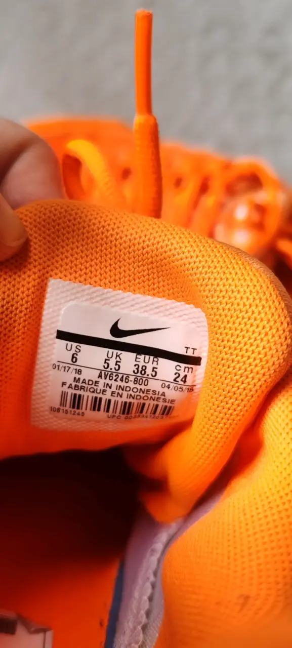 Zapatillas deportivas naranjas Nike Air Max 95 - 2