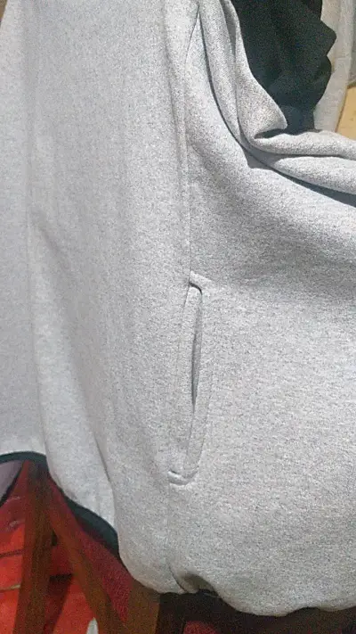 Polerón Nike bicolor con cierre frontal - miniatura 6