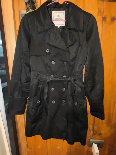 Abrigo negro de mujer Timeout Brand - miniatura 1