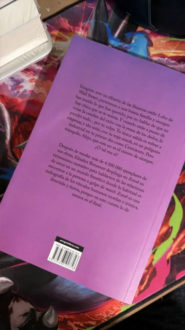Libro 'Esnob' de Elísabet Benavent - 2