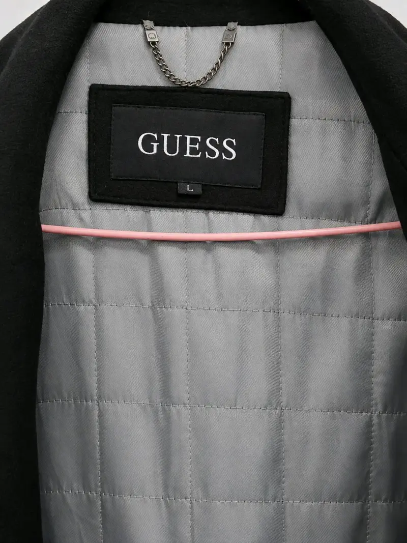 Abrigo negro Guess para hombre - 2