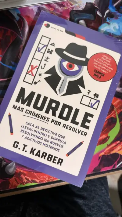 Libro Murde Más Crímenes por Resolver de G.T. Karber - miniatura 1