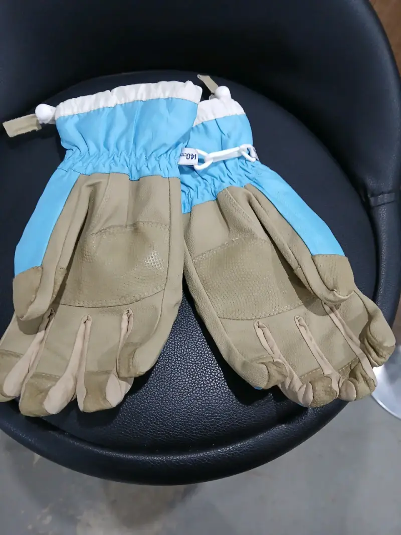Guantes de esquí para niños color azul - 2