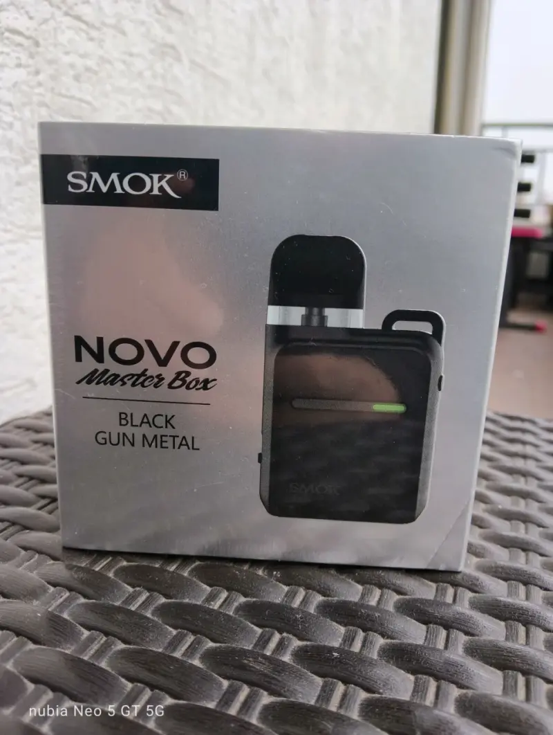 Vaporizador Smok Novo Master Box Black Gun Metal - 1
