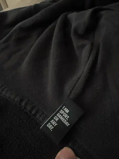 Polerón Adidas negro talla L con capucha - miniatura 2