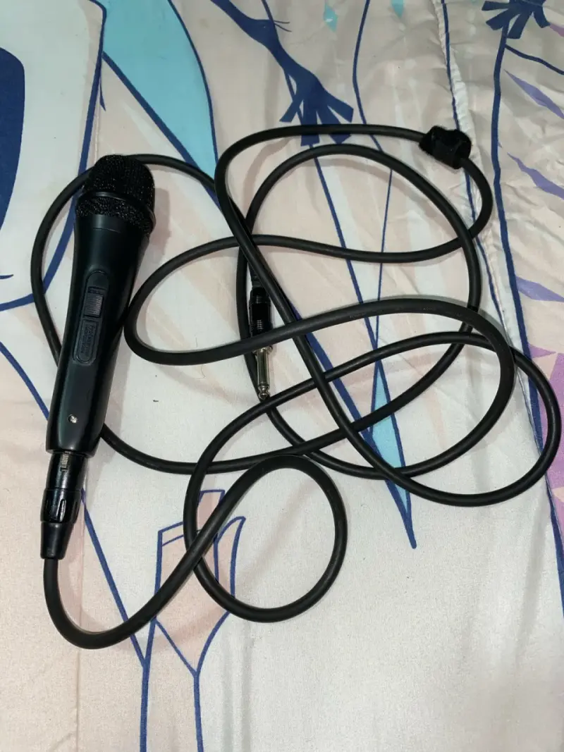 Micrófono dinámico con cable XLR a jack - 1