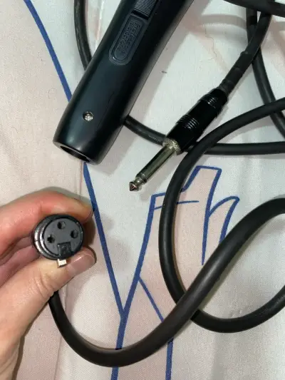 Micrófono dinámico con cable XLR a jack - miniatura 3