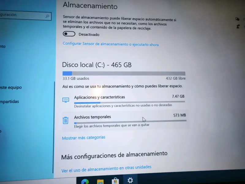 PC de Escritorio Acer con Windows 10 Pro - 5