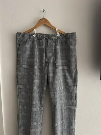 Pantalones a cuadros Slim Fit XL H&M - miniatura 1