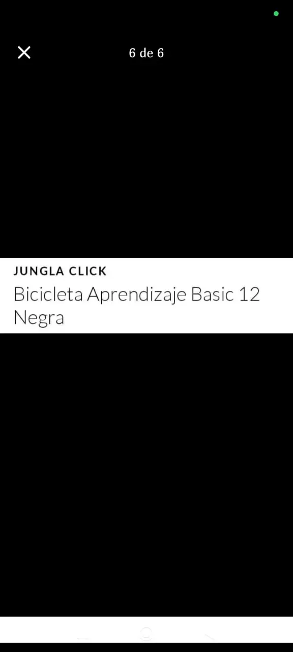 Bicicleta de Aprendizaje Negra Jungla Basic 12" - 3