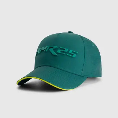 Gorra verde AMR25 con diseño deportivo Fórmula 1 - miniatura 2
