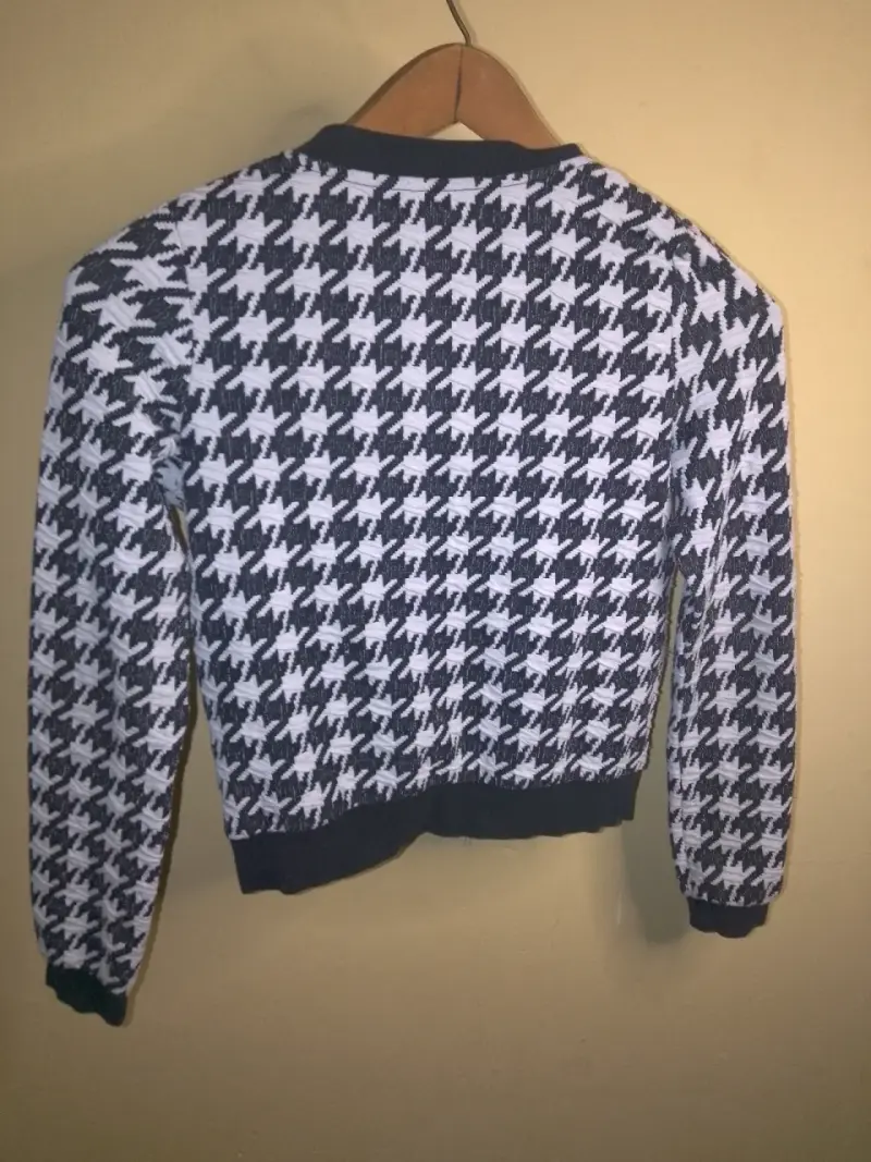 Chaqueta infantil con diseño pata de gallo - 2