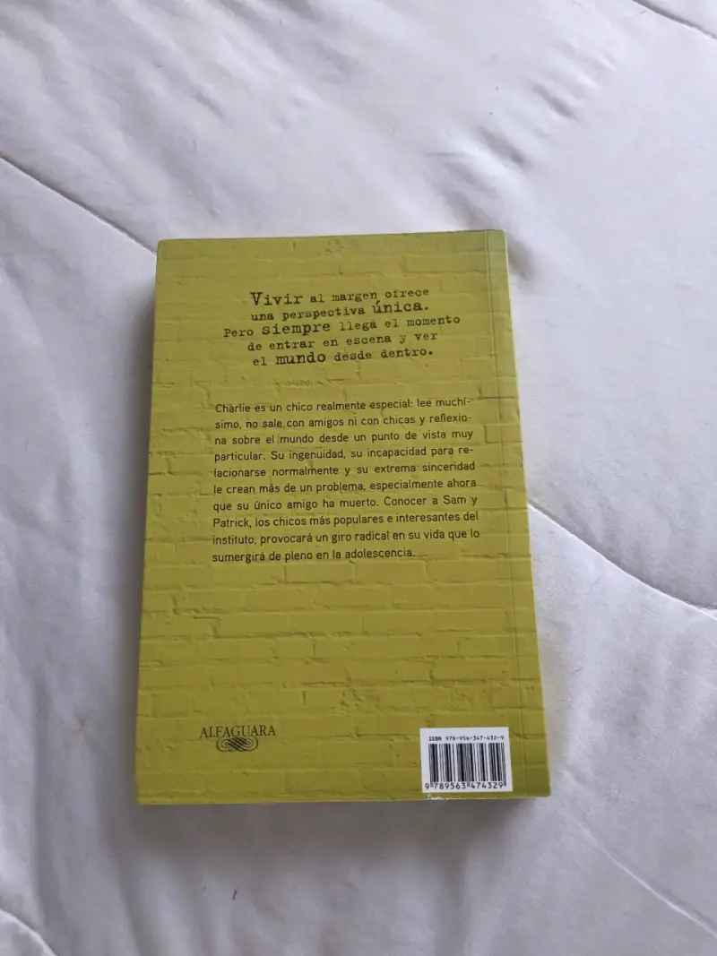 Libro'Las Ventajas de Ser Invisible' de Stephen Ch - 2